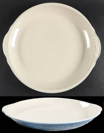 Weir in Your Kitchen Chicory 15" Deep Round Platter