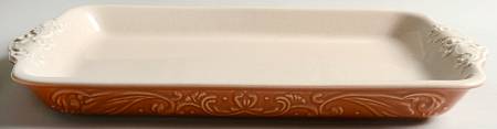 Weir in Your Kitchen Ginger 16" Rectangular Serving Platter