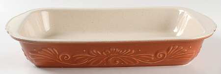 Weir in Your Kitchen Ginger 15" Rectangular Baker