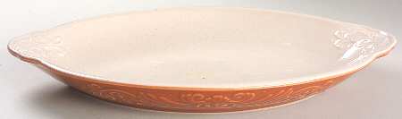 Weir in Your Kitchen Ginger 15" Oval Serving Platter