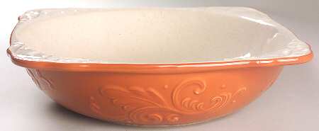 Weir in Your Kitchen Ginger 12" Square Serving Bowl