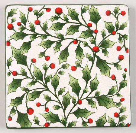 English Holly Trivet