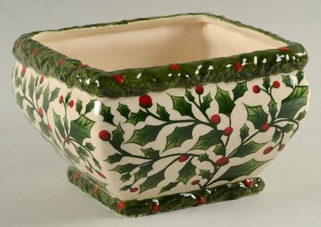English Holly Soup/Cereal Bowl