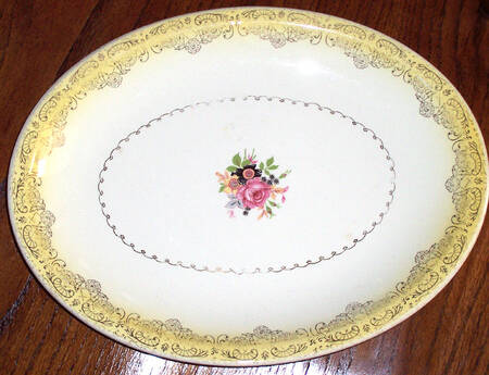 PCP228 13" Oval Serving Platter