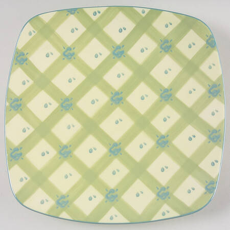 Cupcake Cafe 9" Square Buffet Plate