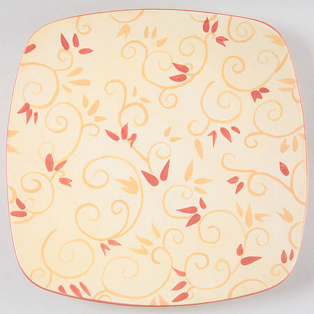 Cupcake Cafe 9" Square Buffet Plate