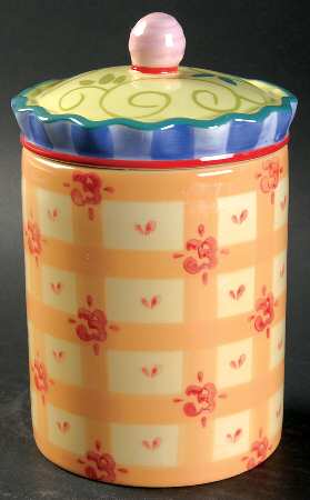 Cupcake Cafe 5" Canister & Lid