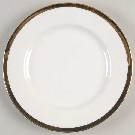 Gold Band Salad Plate