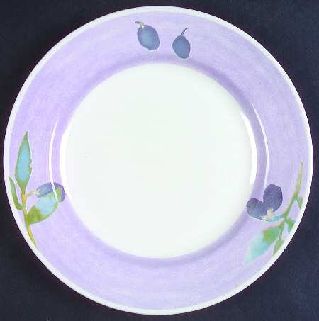 Olive Mist Salad Plate