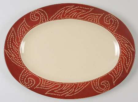 Matira 14" Oval Serving Platter