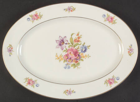 DEANNA 13" Oval Serving Platter
