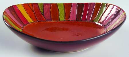 Wavy Stripe Soup/Cereal Bowl