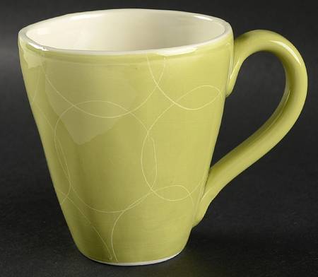 Cerchi Green Mug