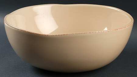 Elemental Sand 11" Round Serving Bowl