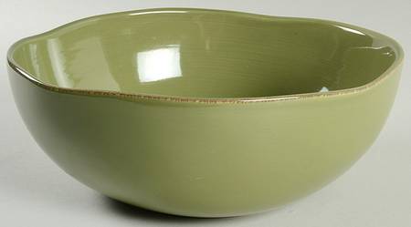 Elemental Moss Green 11" Round Serving Bowl