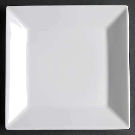 Quadrado White Salad Plate