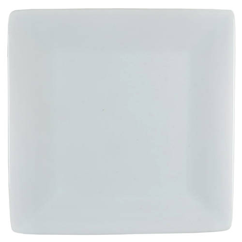 Luminous White Square Appetizer Plate