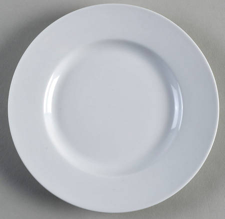Luminous White Bread & Butter Plate