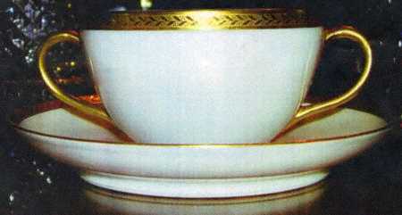 PIC119 Flat Bouillon Cup & Saucer