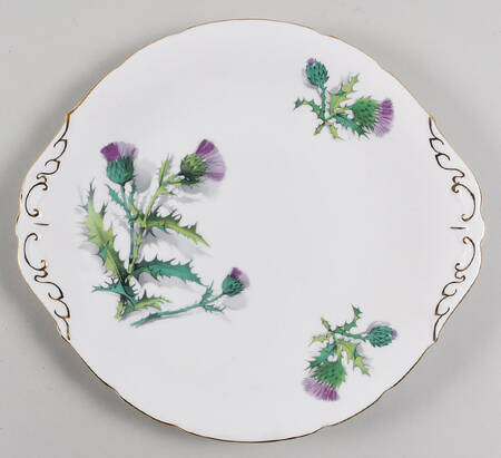 PAR141 Handled Cake Plate