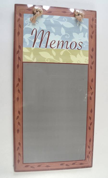 Patio Garden Hanging Chalk Memo Board