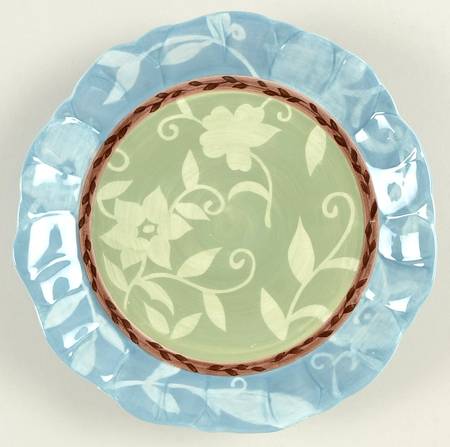 Patio Garden 8" Flower Shape Plate
