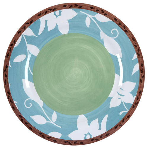 Patio Garden Melamine Dinner Plate