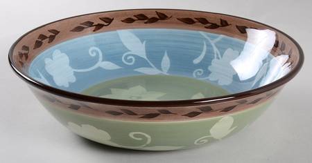 Patio Garden 8" Round Vegetable Bowl