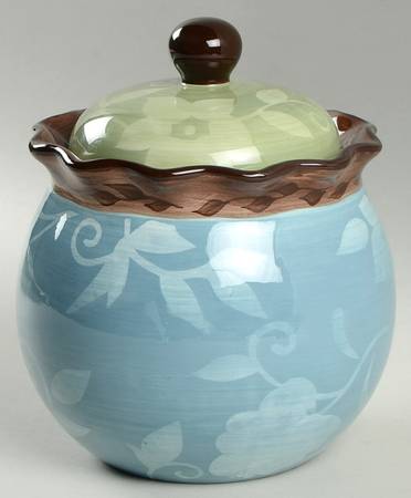 Patio Garden Small Canister & Lid