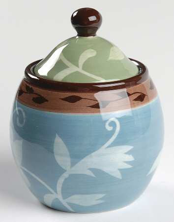 Patio Garden Sugar Bowl & Lid