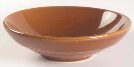 Caramel Swirl 7" Individual Pasta Bowl