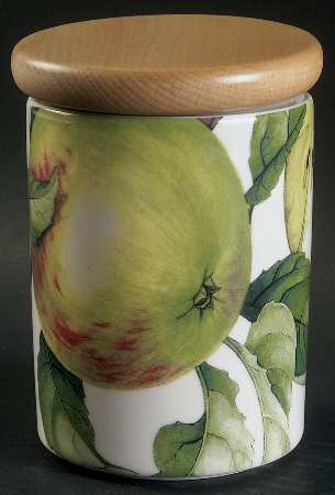 Eden Fruits 5" Storage Jar & Lid