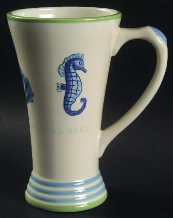 Beachcomber Latte Mug by Pfaltzgraff