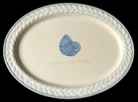 Beachcomber 12" Sculptured Platter by Pfaltzgraff