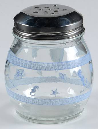 Beachcomber Glassware Cheese Shaker & Lid by Pfaltzgraff