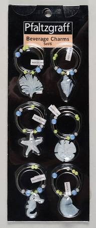 Beachcomber Wine Markers (Box Set of 6)