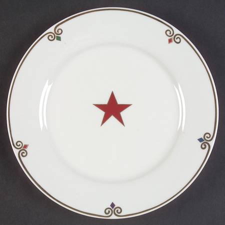 Celebration Accent Salad Plate