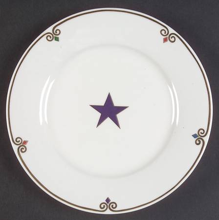 Celebration Accent Salad Plate