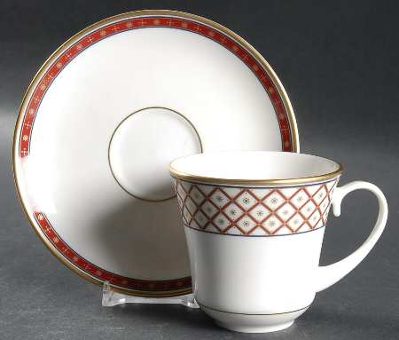 St Petersburg Flat Cup & Saucer Set