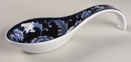 Mandarin Spoon Rest/Holder (Holds 1 Spoon)