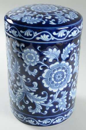 Mandarin 8" Storage Jar & Lid