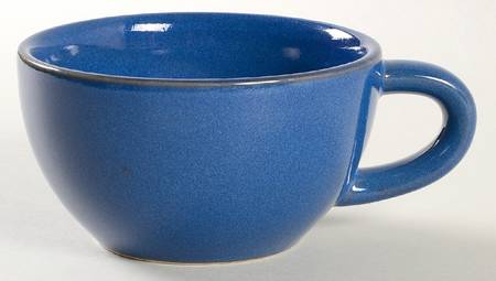 Alpine Blue Cup for Individual Teapot & Lid with Cup