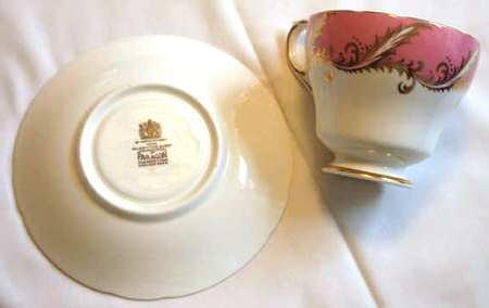 588D Footed Cup & Saucer Set