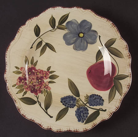 Antique Garden Salad Plate