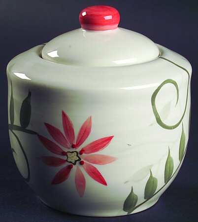 Prairie Bloom Sugar Bowl & Lid