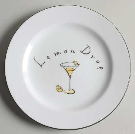 Martini Cocktail Plate