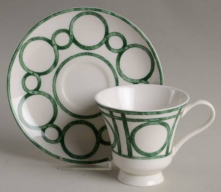 Elsie Footed Cup & Saucer Set