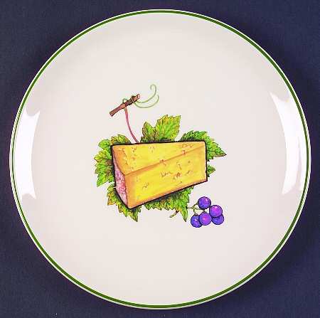 Cheese Course Salad/Dessert Plate