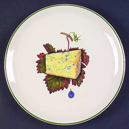 Cheese Course Salad/Dessert Plate