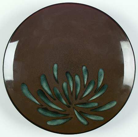 Blue Mum Salad Plate